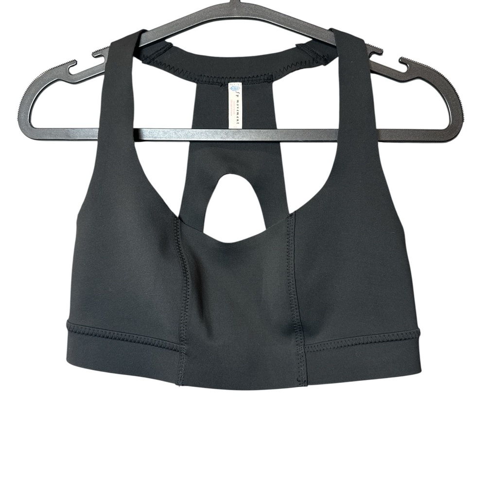 Free People Movement Black Sports Bra Size S Racerback Activewear Yoga‎ Gym